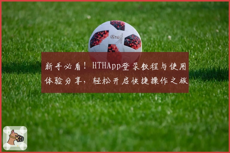 新手必看!HTHApp登录教程与使用体验分享,轻松开启快捷操作之旅